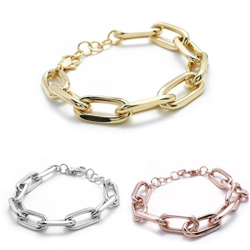 Серебряный браслет Momini Rose 3 типа Золотой Минималистичный Женский