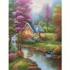 5D Diy Diamond Painting Embroidery Landscape Countryside Scenery Room Decoration 30x40cm/12x16inch