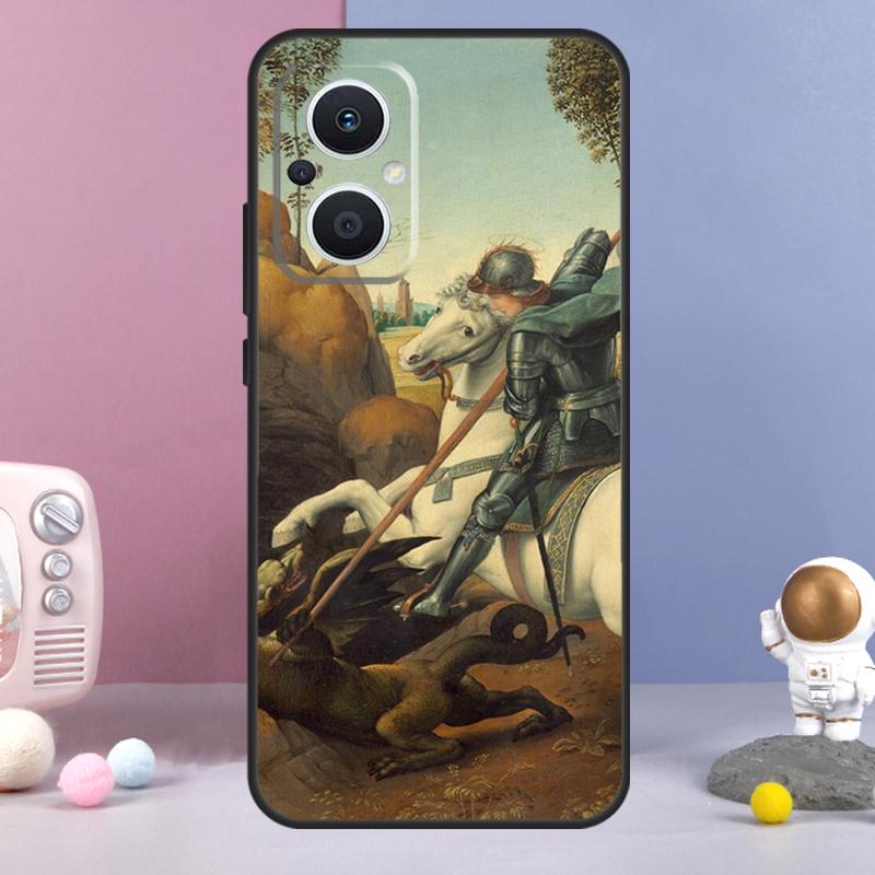 Искусство эпохи Возрождения Картина Чехол Для OPPO Reno 8 Lite 11F 12F 13F 14F 10 11 12 13 14 Pro OPPO Find X9 X5 X6 X8 Pro Чехол