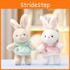 Bunny Plush Hoodie Toy Keychain Stuffed Doll Backpack Pendant Decoration Gift