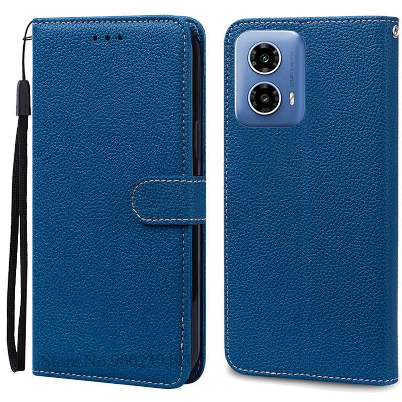 Для Moto G34 5G чехол кожаный кошелек раскладной телефон чехол для Motorola G34 5G чехол книжка чехол для Moto G34 чехол Fundas Shell