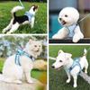 ORIA Pet Harness Dog Harness Cat Harness and Leash Set Breathable Pet Vest Reflective Strips Jacket for Small Kitten, Puppy