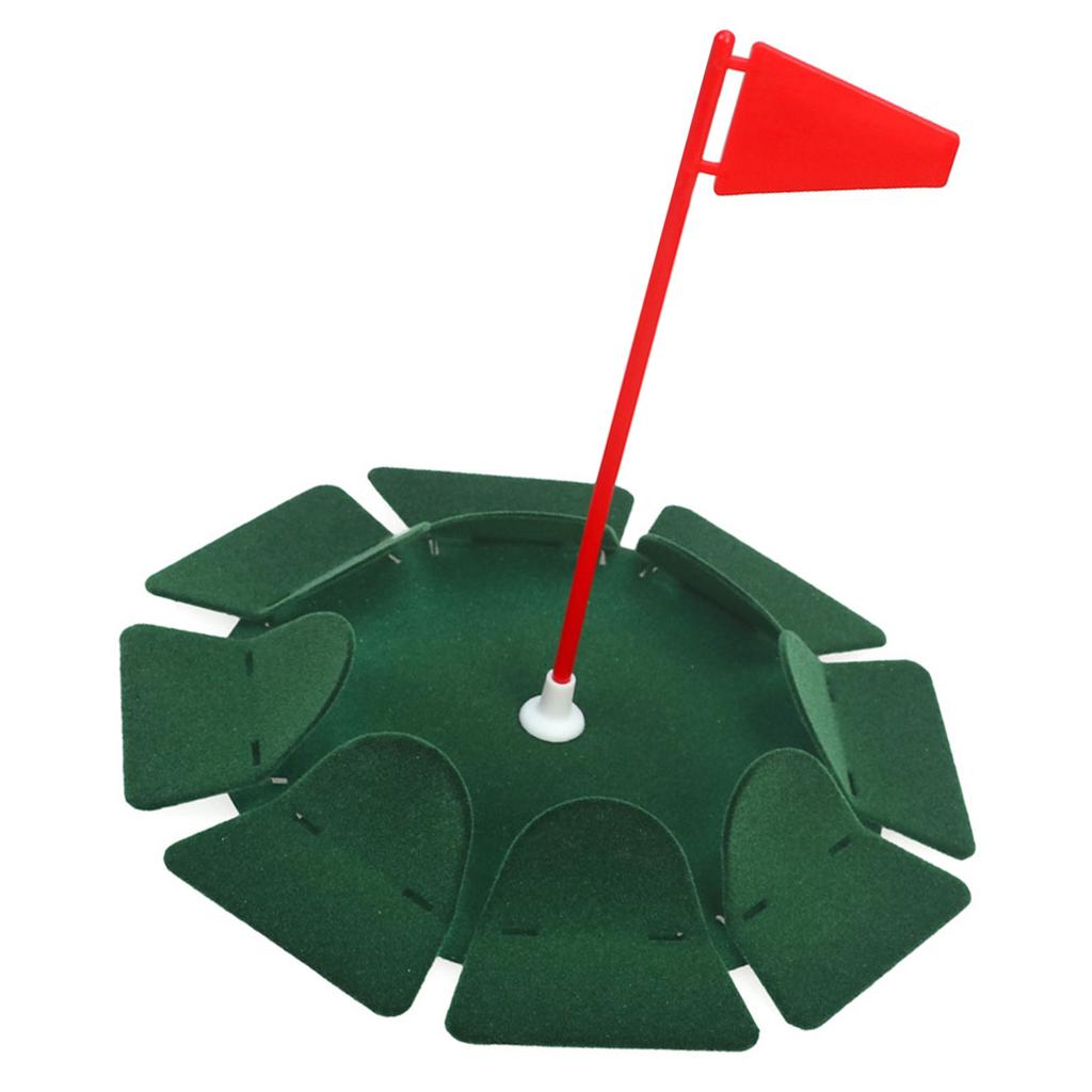 Golfing Putting Practice Cup All-Direction Golfing Practice Hole Indoor Outdoor Golfing Putting Cup with Magnetic Flag