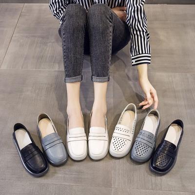 Сандалии Мокасины Кожаные Повседневные Туфли