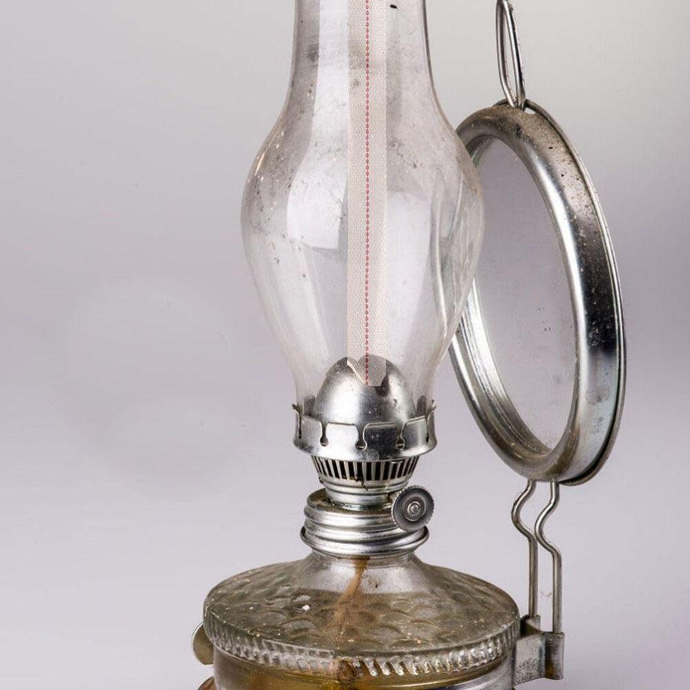 Lamp Wick Oil Lamp Wick Cotton Flat Lamp Wick Portable Braided Cotton Wick  Oil Lam