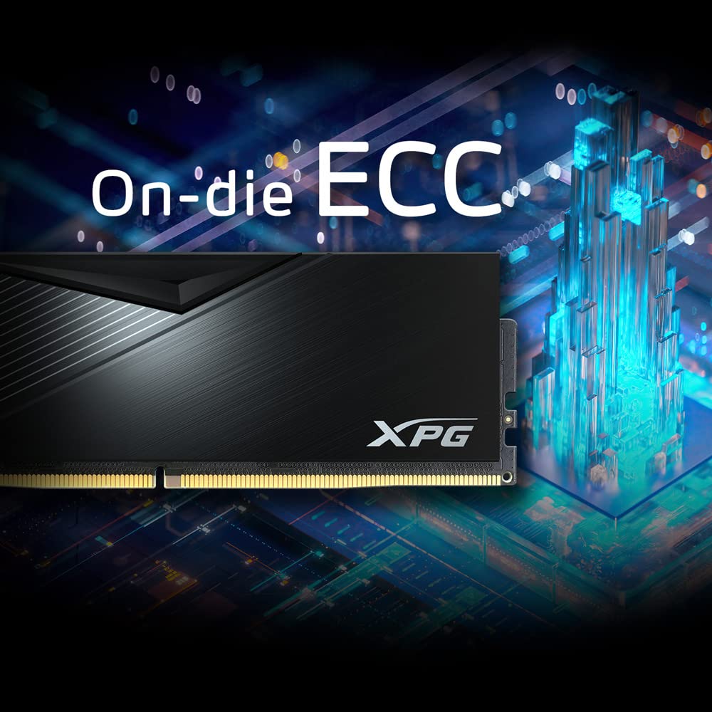 Память для настольного ПК XPG Lancer DDR5 совместимая 16 ГБ x 2 288pin DDR5 XMP поддержка PC5-41600 (DDR5-5200) U-DIMM 1,25 В 3,0 AX5U5200C3816G-DCLABKA