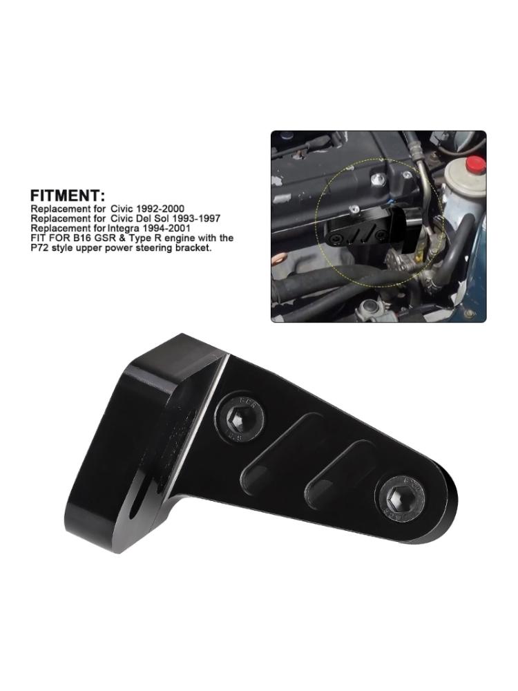 Верхний кронштейн рулевого управления с гидроусилителем для Civic 92-00 B16 P72 B-Series Крепление кронштейна рулевого управления с гидроусилителем