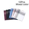 12Pcs/Pack 36*36cm Gift Square High Quality Men Gentleman's Hand Towel Wedding Party Handkerchiefs