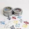 25Pcs/ 50Pcs Airplane Shape Paper Clips Airplane Shape Plane Paper Clips Plane Paperclips  Office