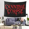 Cannibal Corpse Death Metal Band Tapestry Wall Hanging Aesthetic Home Decoration Tapestries for Dorm Room