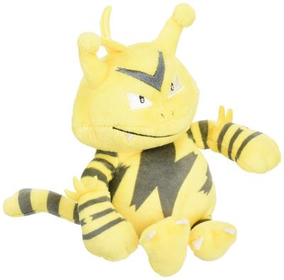 Оригинальная плюшевая игрушка из Pokémon Center Pokémon fit Электрабуз 13 x 9 x 8 см (В x Ш x Г)