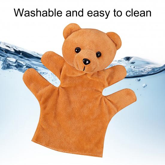 Животное Ручная Кукла Супер Мягкая Снимает Стресс Привлекательная Очаровательная Игрушка Ручная Кукла Чучело Животного Кукла для Дома