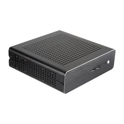 Мини-корпус HTPC из цельного алюминия USB2.0 Корпус настольного компьютера с блоком питания 250 Вт