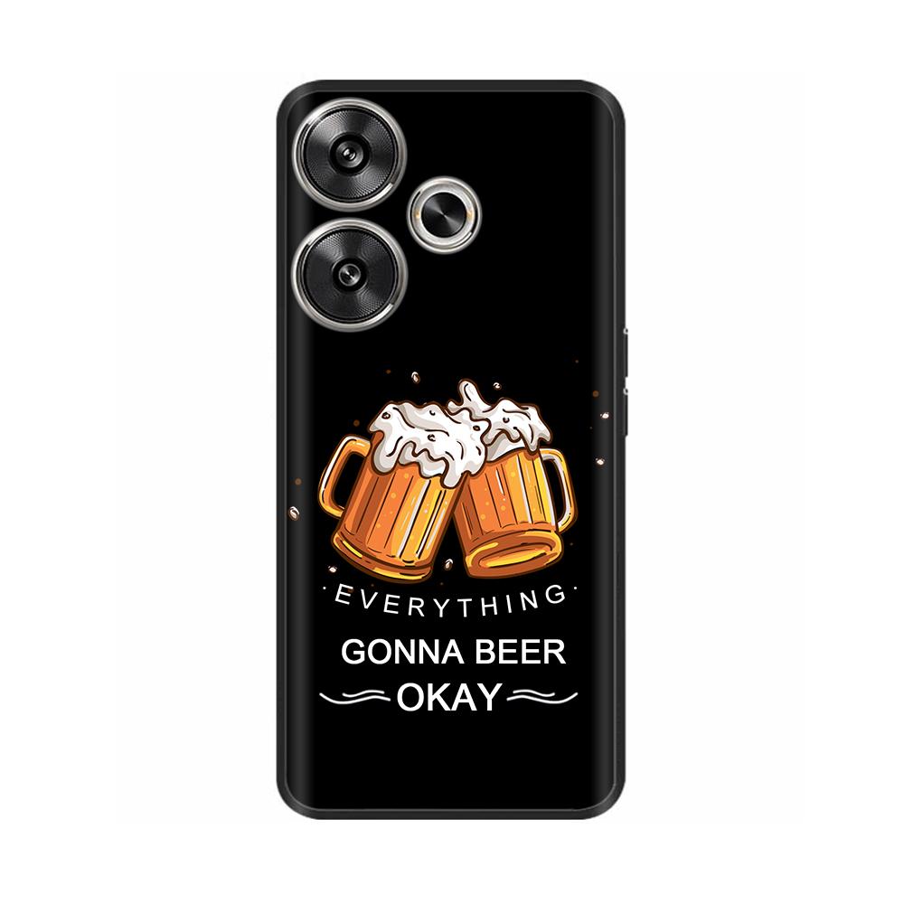 Shockproof Cover For Poco F6 Pro Case Animals Soft Silicone Bumper Cover For Xiaomi Poco F 6 PocoF6 Cases Funda Protective Shell