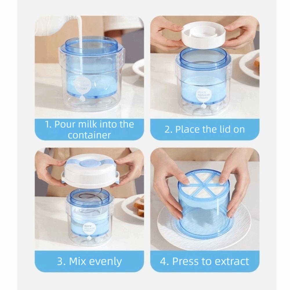 Portable Yogurt Strainer Detachable Cheese Yogurt Filter Cold Brew Filter  Breakfast Preparation