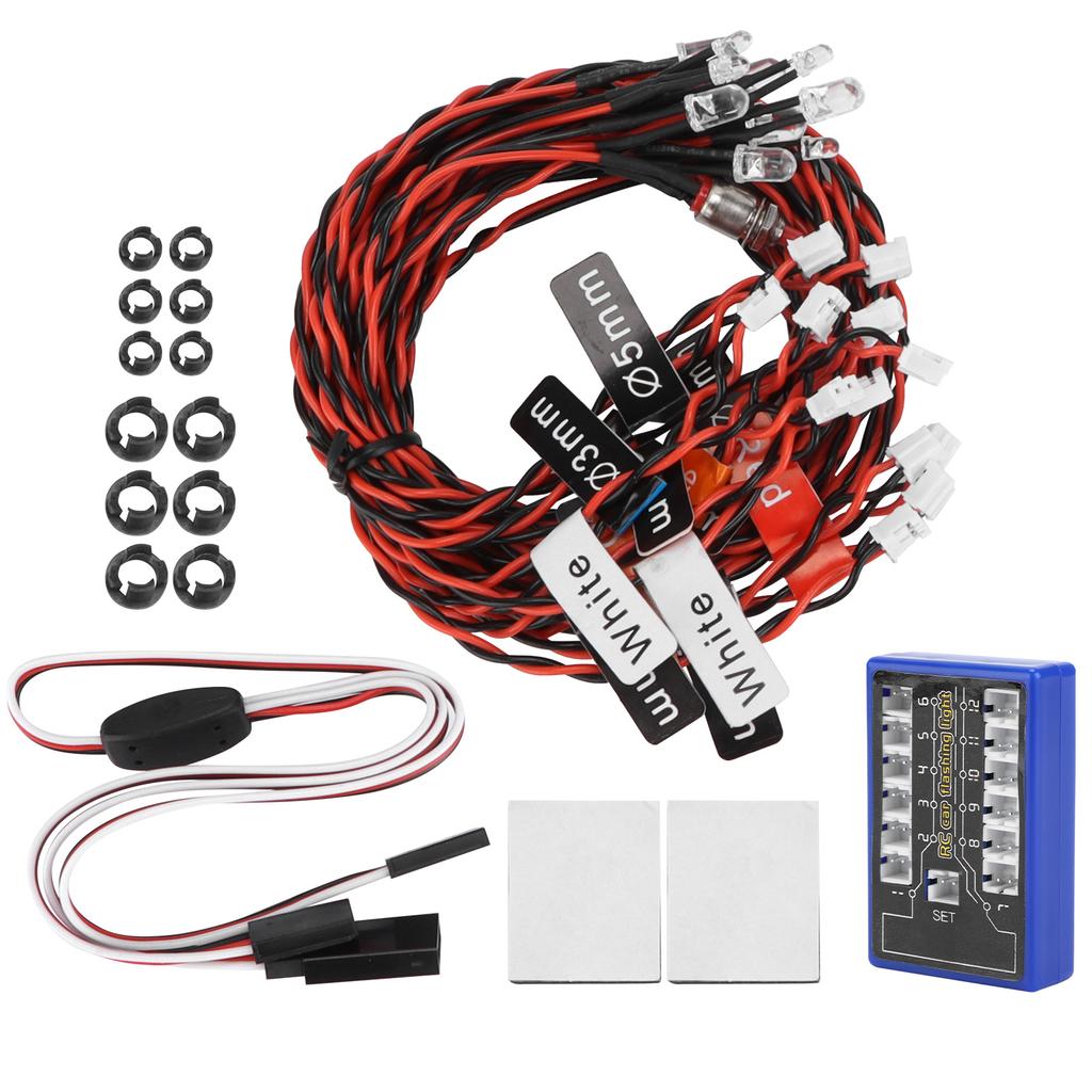 RC Model Remote Control Light Simulation Flash for TAMIYAHSP CC01 110 18 RC Car