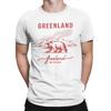 Unisex Greenland Is Not For Sale T Shirt Pure Cotton Tops Vintage Short Sleeve Round Neck Tee Shirt Plus Size Tshirt