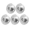 5Pcs Flange Coupling Connector C45 Steel 8mm ID Model Coupler Accessory for Transmission
