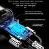 Автомобильный FM-трансмиттер вспомогательный модулятор Bluetooth-соединение динамик автомобильный комплект mp3-плеер адаптер с быстрой зарядкой 5 В / 2 А