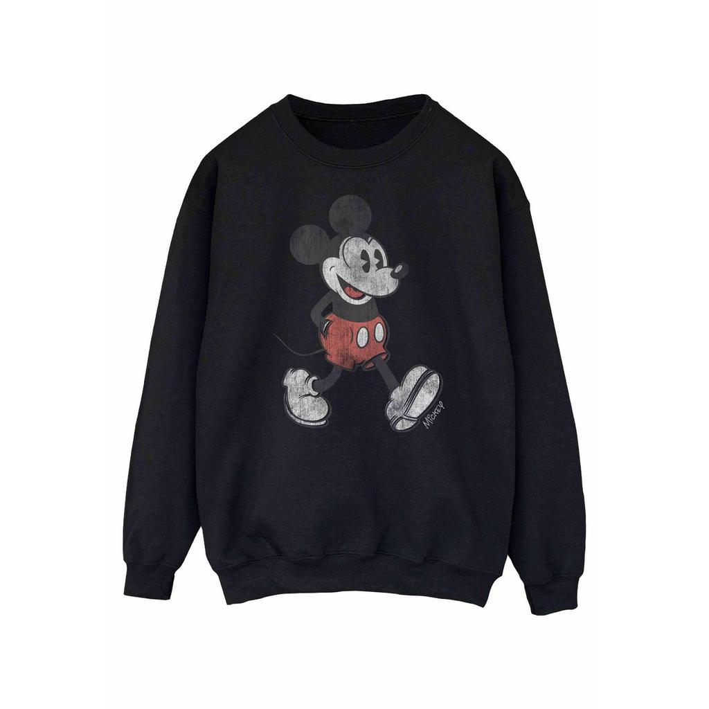 Disney Womens/Ladies Walking Mickey Mouse Sweatshirt
