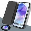 Flip Phone Stand Case For Samsung Galaxy A55 A15 A35 A25 A33 A34 A52S A14 A13 A53 A54 A36 A26 A56 A16 5G Mirror Kickstand Cover