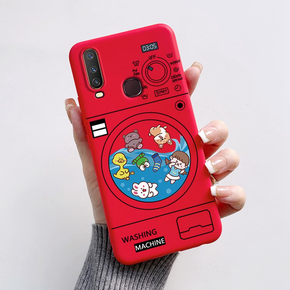 For Vivo Y12 Case 1904 1940 Cartoon Bear Frog Cover For Vivo Y15 Y17 1902 1901 Soft Silicone Phone Case For Vivo Y17 Y12 Bumper