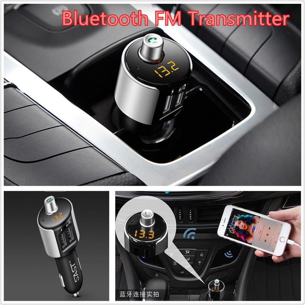 Премиум Качество Беспроводной Bluetooth FM-передатчик Handsfree Автомобильный Комплект с USB-зарядкой