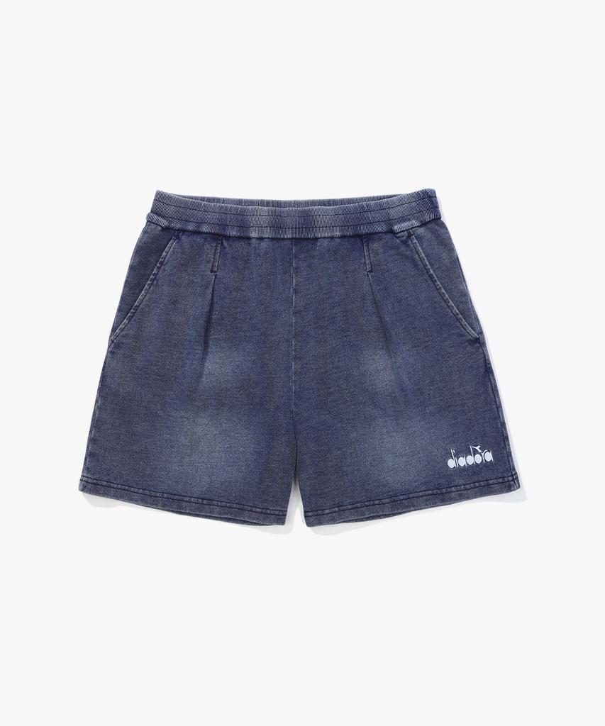 Diadora Джинсовые стираные шорты-толстовка Женские джинсовые