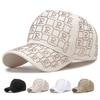 Rhinestone Letter Hat Baseball Cap for Men Women Sunshade Ponytail Panama Cap Golf Fishing Hats Snapback Visor Hats Peaked Cap