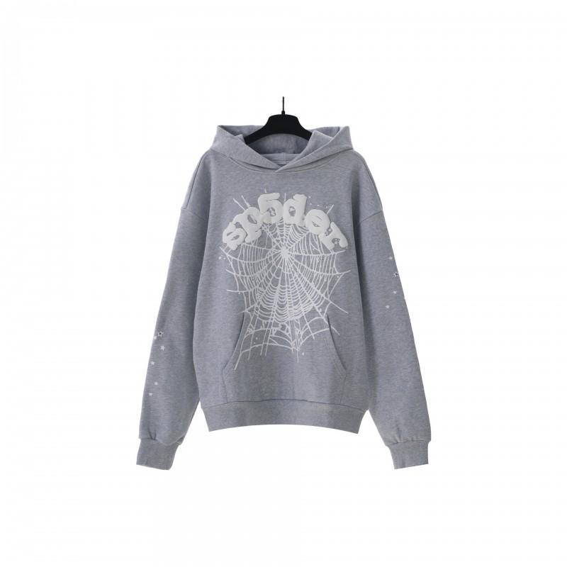 Unisex Oversized Hoodie Streetwear Cotton Pullover With Raised Letter Print Fall Casual Wear