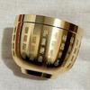 Gold Feng Shui Hundred Blessings Bowl Fine Workmanship Meaningful Gifts Copper Materials Exquisite Mini 4.5CM/6CM