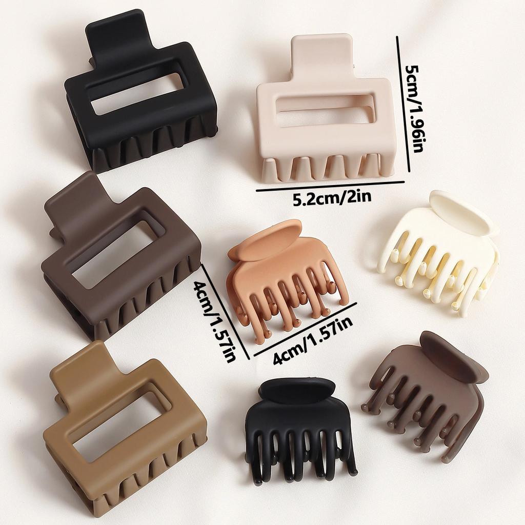 Large Flower Claw Clips For Women Fashion Hair Claw Hair Clamps Girls Matte Hairpins Sweet Headwear Barrette Hair Accessories