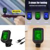 Guitar Tuners Clip On Guitar Tuner Digital Guitar Tuner with LCD Display for Guitar Bass Violin Stringed Instrument