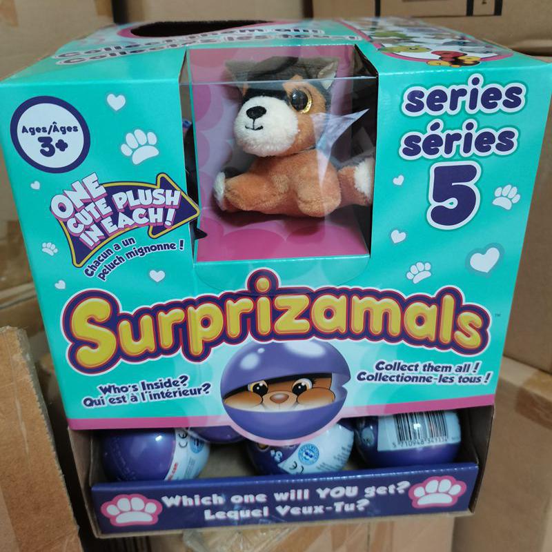 2/3 шт. подлинная новая Surprizamall Ball Mystery Box Series 1-5 мини редкая милая плюшевая игрушка в виде животного подарок для мальчика девочки