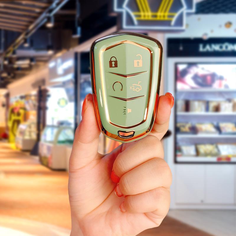 Premium Key Cover for 2022 Cadillac XT5/XT4/CT6/ATSL/XTS