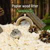 Chinchilla & Hamster Bedding Set: Dust-Free Sawdust, Paper, and Cotton with Deodorant for Rabbits and Small Pets