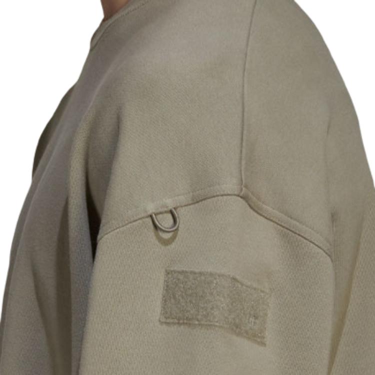 Men's Adidas Sweatshirts Men's Taupe Crew Neck Moderate