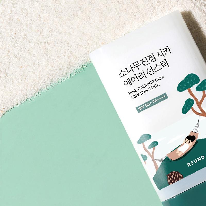 ROUND LAB Pine Calming Cica Airy Sun Stick SPF 50+ PA++++ 19g