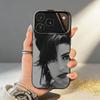 Чехол для телефона от легендарной певицы Эми Уайнхаус Для iPhone17 16 15 14 13 12 Pro Max Серый Черный Матовый Лазерный Металлик Аврора Funda