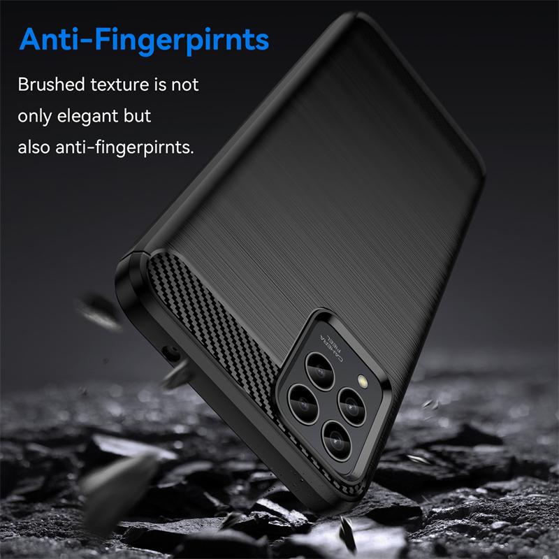 Для T-Mobile REVVL 6X Pro 5G Чехол для T-Mobile REVVL 6X 6 Pro Силиконовый чехол из углеродного волокна Для T-Mobile REVVL 6X Pro 5G Чехол