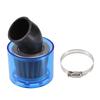 Воздушный фильтр ABSOPRO Вентиляционное отверстие 40 мм/1,57" для большинства мотоциклов 110-125 куб. см, квадроциклов, мопедов, внедорожных мотоциклов, гоночных мотоциклов Синий