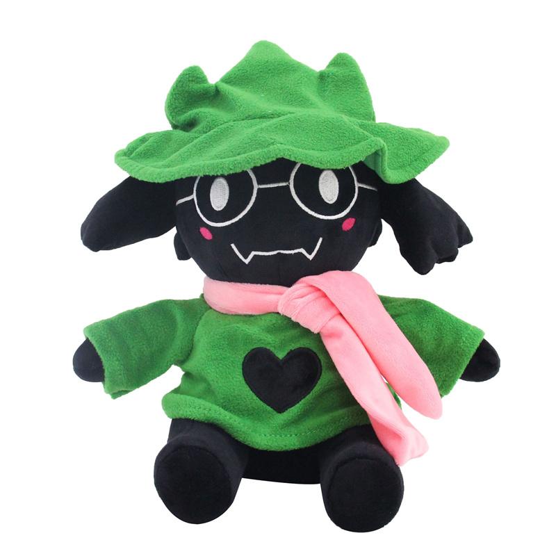 Anime Ralsei Plush Toy Game Deltarune Plushie Figure Stuffed Animal Soft Doll Pillow Gift for Kids Children Fans Birthday Xmas