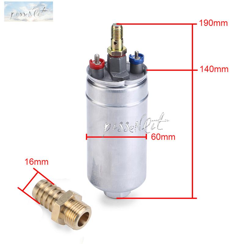 Универсальный внешний встроенный топливный насос для замены Porsche 911 1990-1998 0580254044 12 В топливные насосы автомобильные аксессуары подача топлива