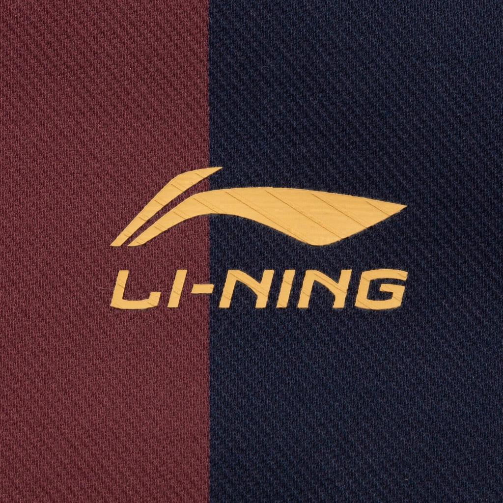 Li Ning Серия спортивной моды Стиль фаната Американский ретро Повседневный Универсальный Полоска с буквами Молния Флис Теплая Спортивная куртка Куртка унисекс AWDVC91-6