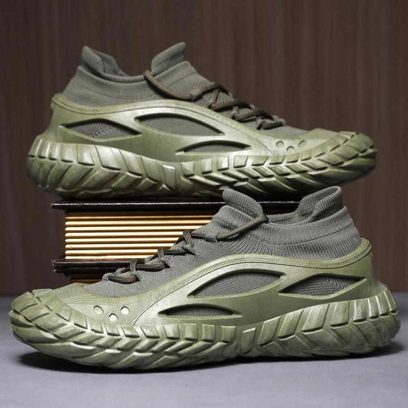 Летающая тканая мужская обувь весенняя дышащая обувь для ленивых повседневная обувь универсальная уличная мужская повседневная обувь