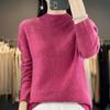 Women's Cashmere Sweater 30% Cashmere 70% Wool Women's Autumn and Winter Cashmere Pullover Soft and Warm