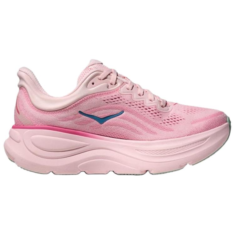 HOKA One One Bondi 9 износостойкие дышащие кроссовки для бега на длинные дистанции женские розовые 1162014-RSTP