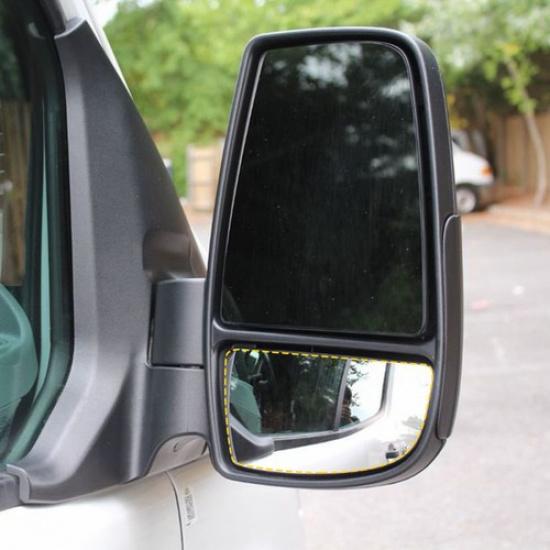 2Set Mirror Glass Lower Convex Passenger Side for Ford Transit 150 250 BK3Z17K70