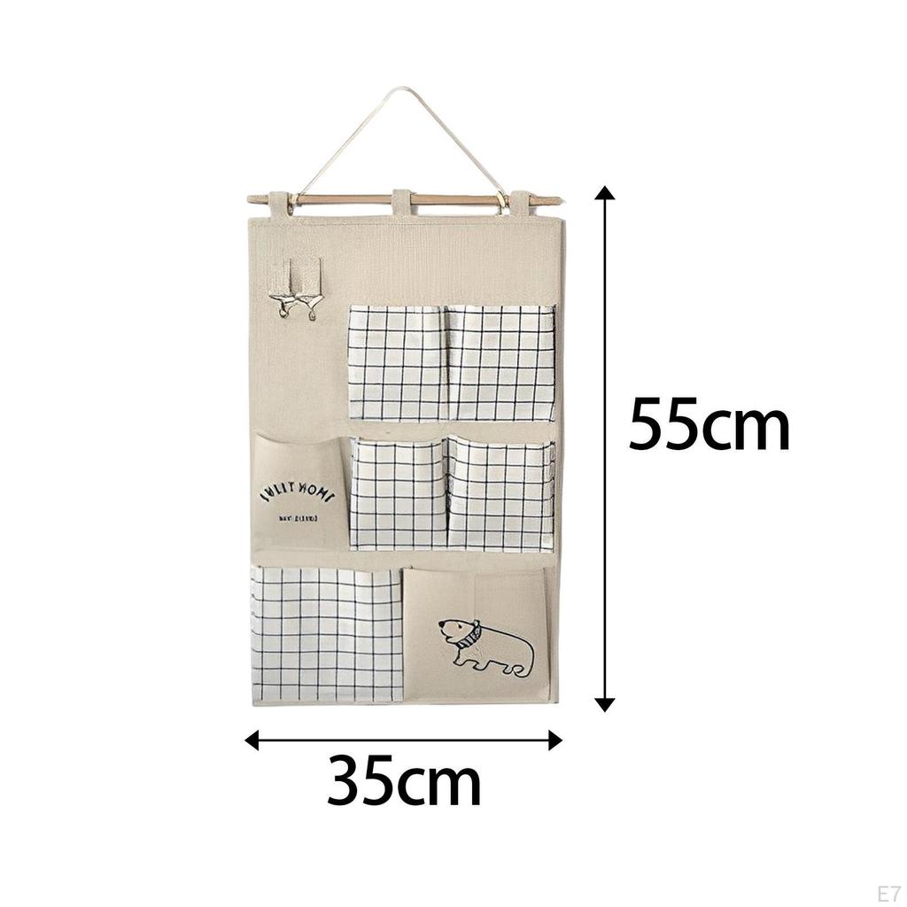 Сумка для хранения, висящая на двери, органайзер для шкафа, игрушки с несколькими карманами