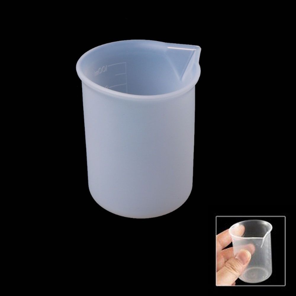 Mixing Craft DIY Silicone Measuring Cup 100ml Resin Glue Tools
